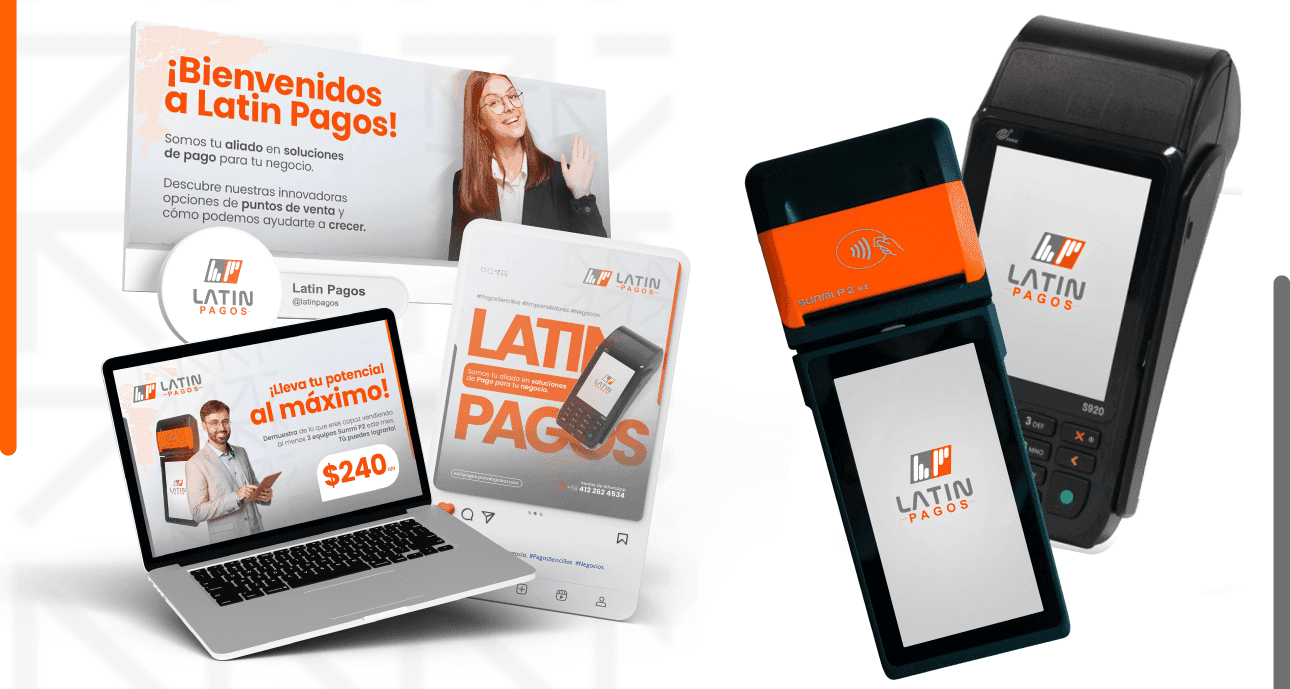 Línea Gráfica - Latin Pagos