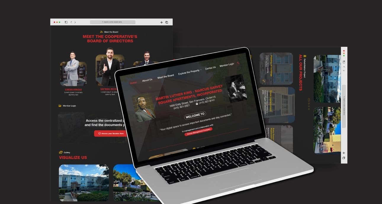 Design & Web UX/UI - MKL - MG Square Apartments, Incorporated